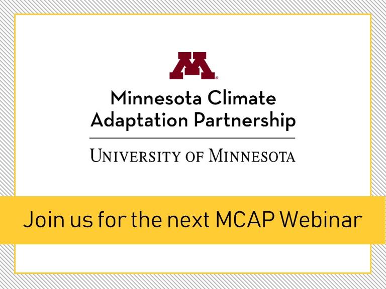 Join us for the next MCAP webinar